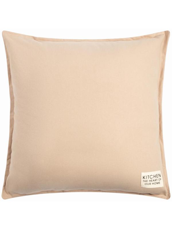 Подушка Этель, 45х45+1 см, бежевый, 100% хлопок