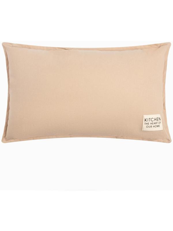 Подушка Этель, 30х50+1 см, бежевый, 100% хлопок