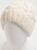 Шапка женская, цвет белый, размер 56-58