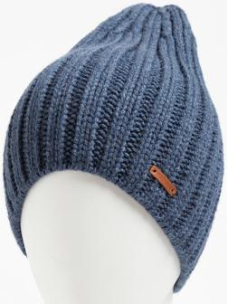 Шапка женская, цвет джинс, размер 56-58