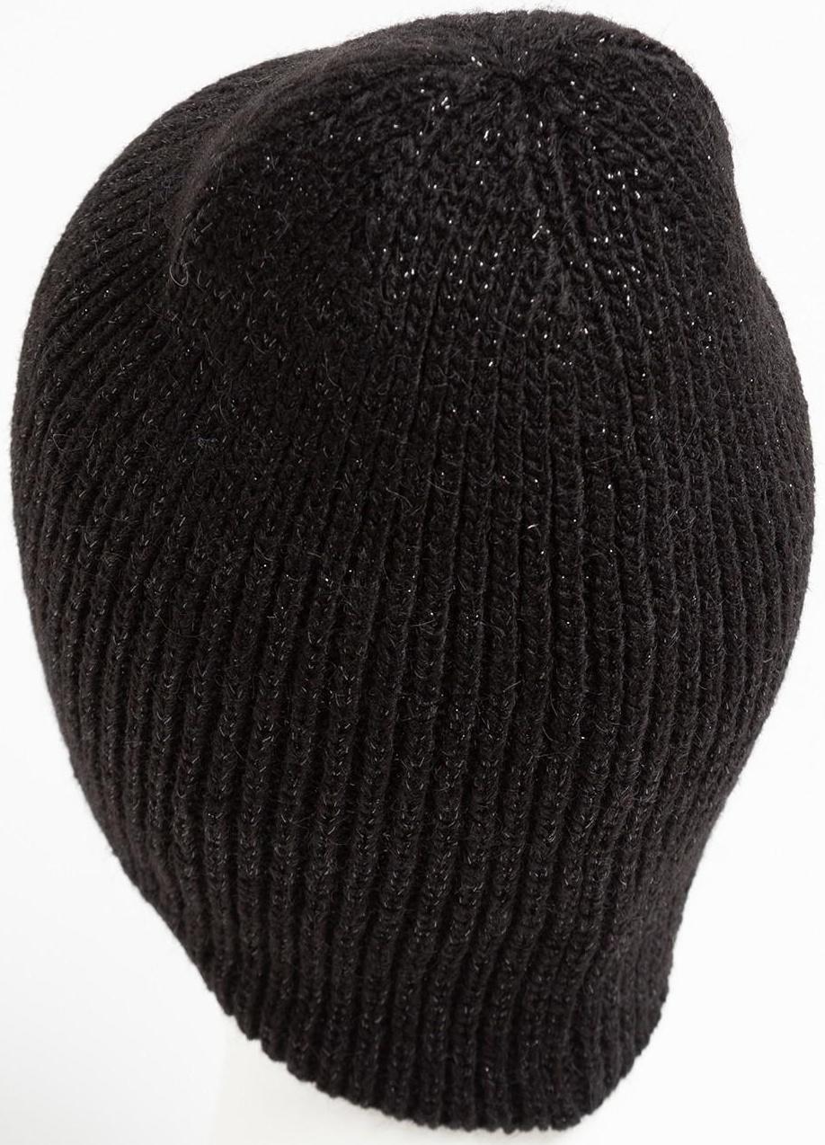 Шапка женская, цвет чёрный, размер 56-58