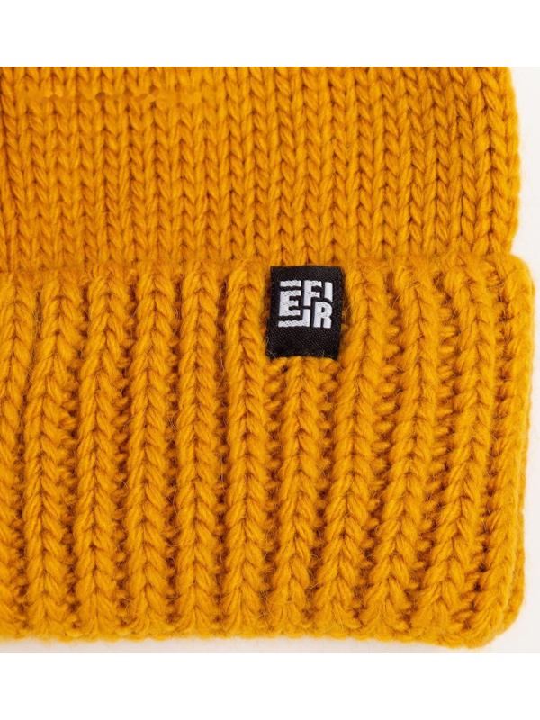 Шапка женская, цвет горчица , размер 56-58