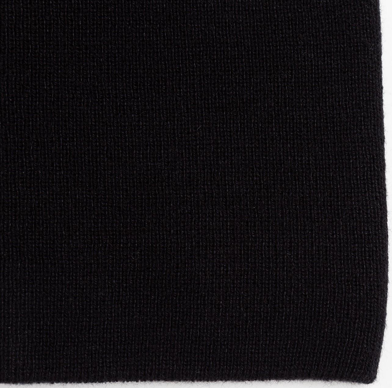 Шапка мужская, цвет чёрный, размер 57-59