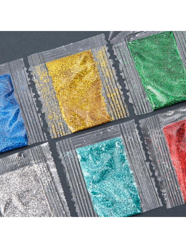 Косметический глиттер 1 гр, микс палитра №1