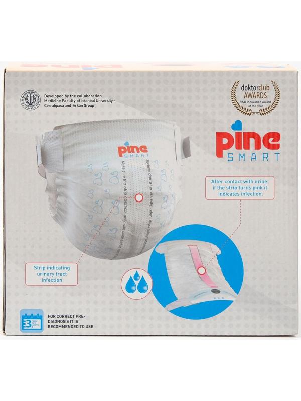 Подгузники детские умные Pine Smart 4 Maxi, 10 - 17 кг, 20 шт.