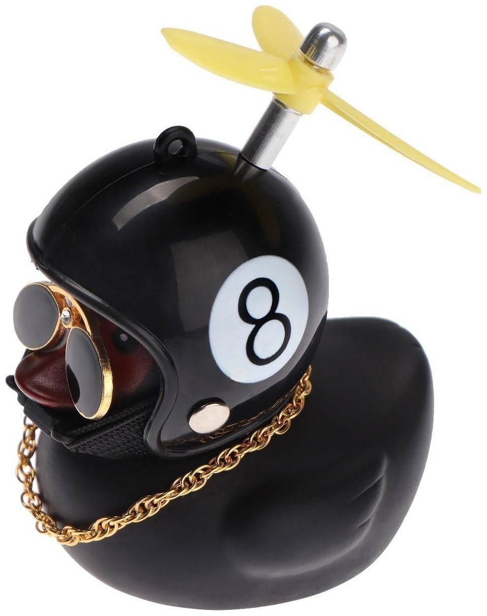 Утка с пропеллером, цвет черный, МИКС