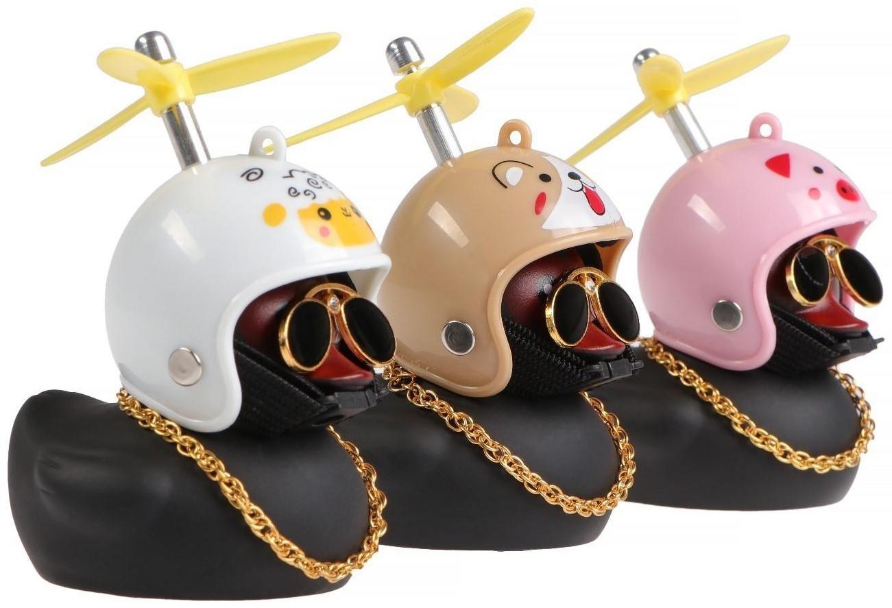 Утка с пропеллером, цвет черный, МИКС