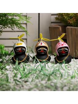 Утка с пропеллером, цвет черный, МИКС