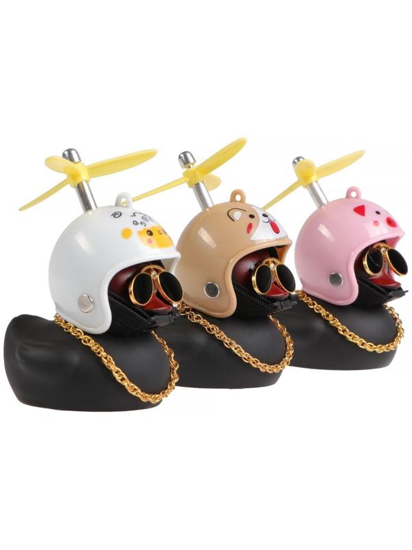 Утка с пропеллером, цвет черный, МИКС