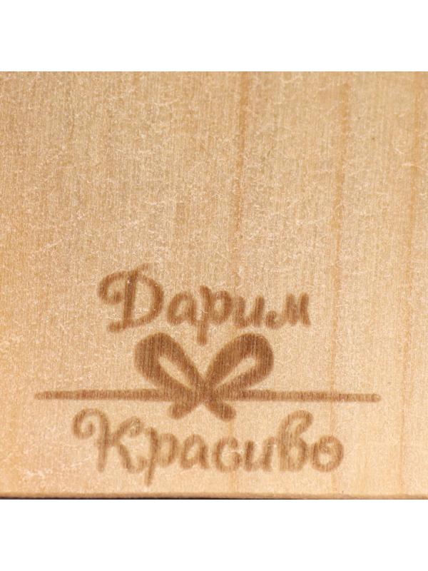 Доска разделочная и сервировочная ЛАПТА с ручкой, 42х13,5х1,8 см, береза