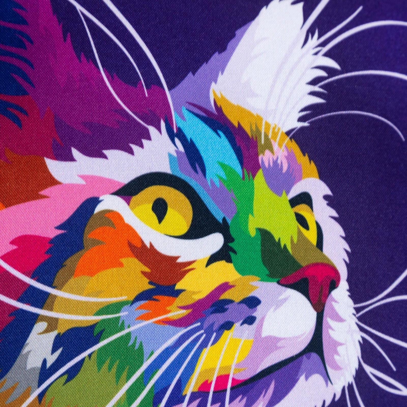 Подушка декоративная, размер 35х35 см, габардин, холлофайбер, полиэстер100%