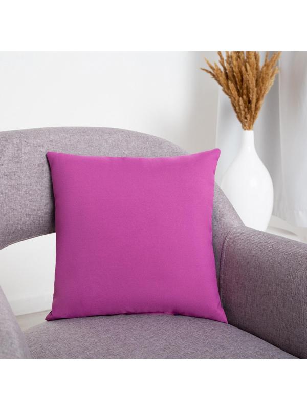 Подушка декоративная, размер 35х35 см, габардин, холлофайбер, полиэстер100%