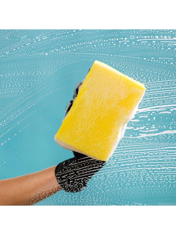 Губка автомобильная Grand Caratt, 150 х 100 х 45 мм, микс