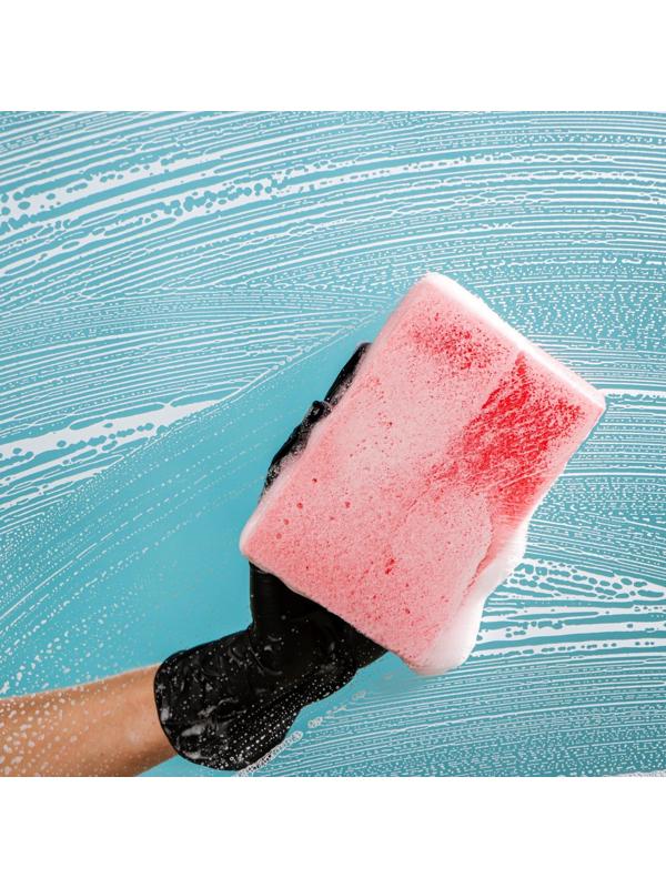 Губка автомобильная Grand Caratt, 150 х 100 х 45 мм, микс