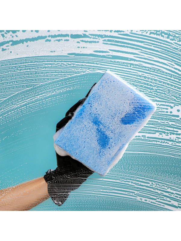 Губка автомобильная Grand Caratt, 150 х 100 х 45 мм, микс