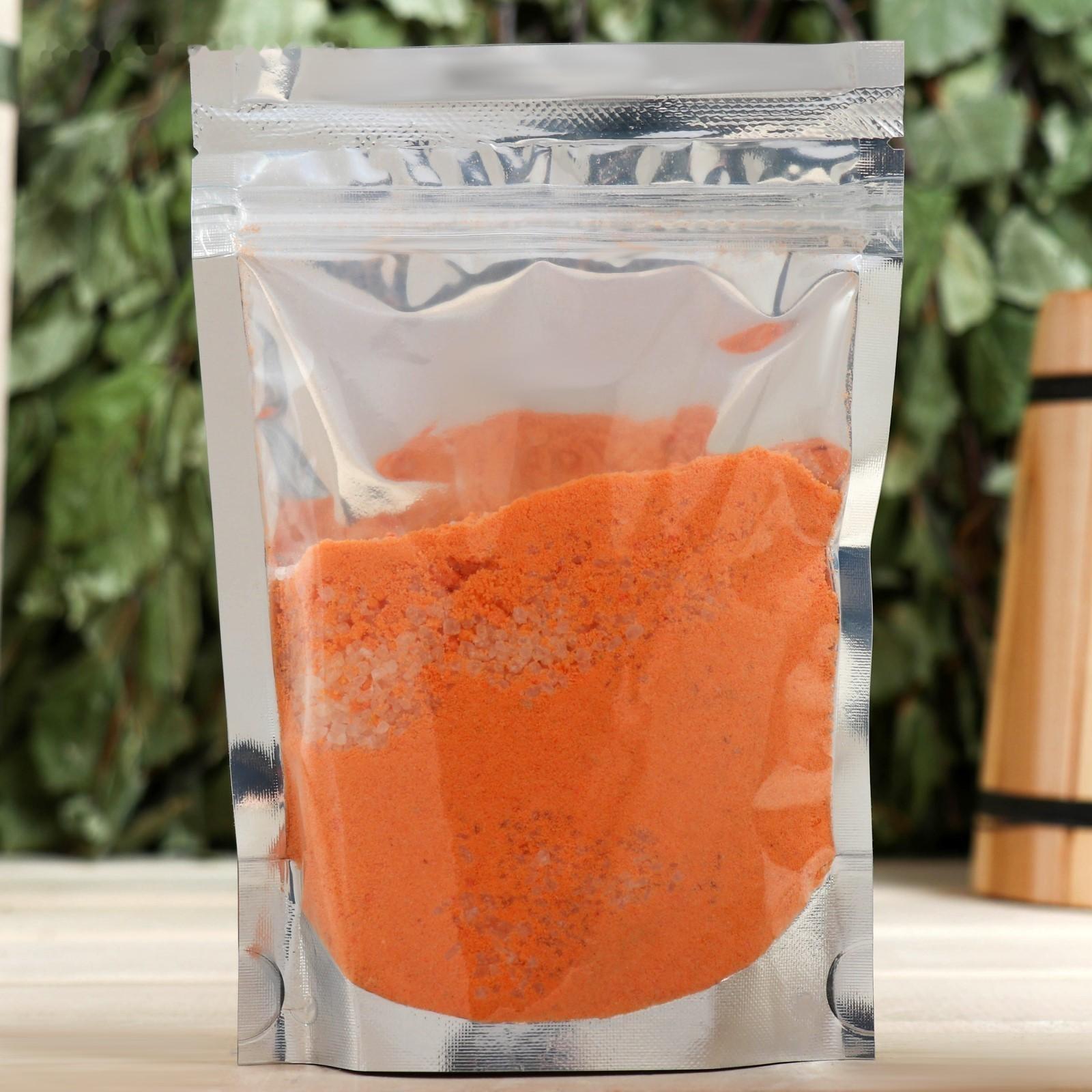 Соль - скраб для бани и ванны в пакете 