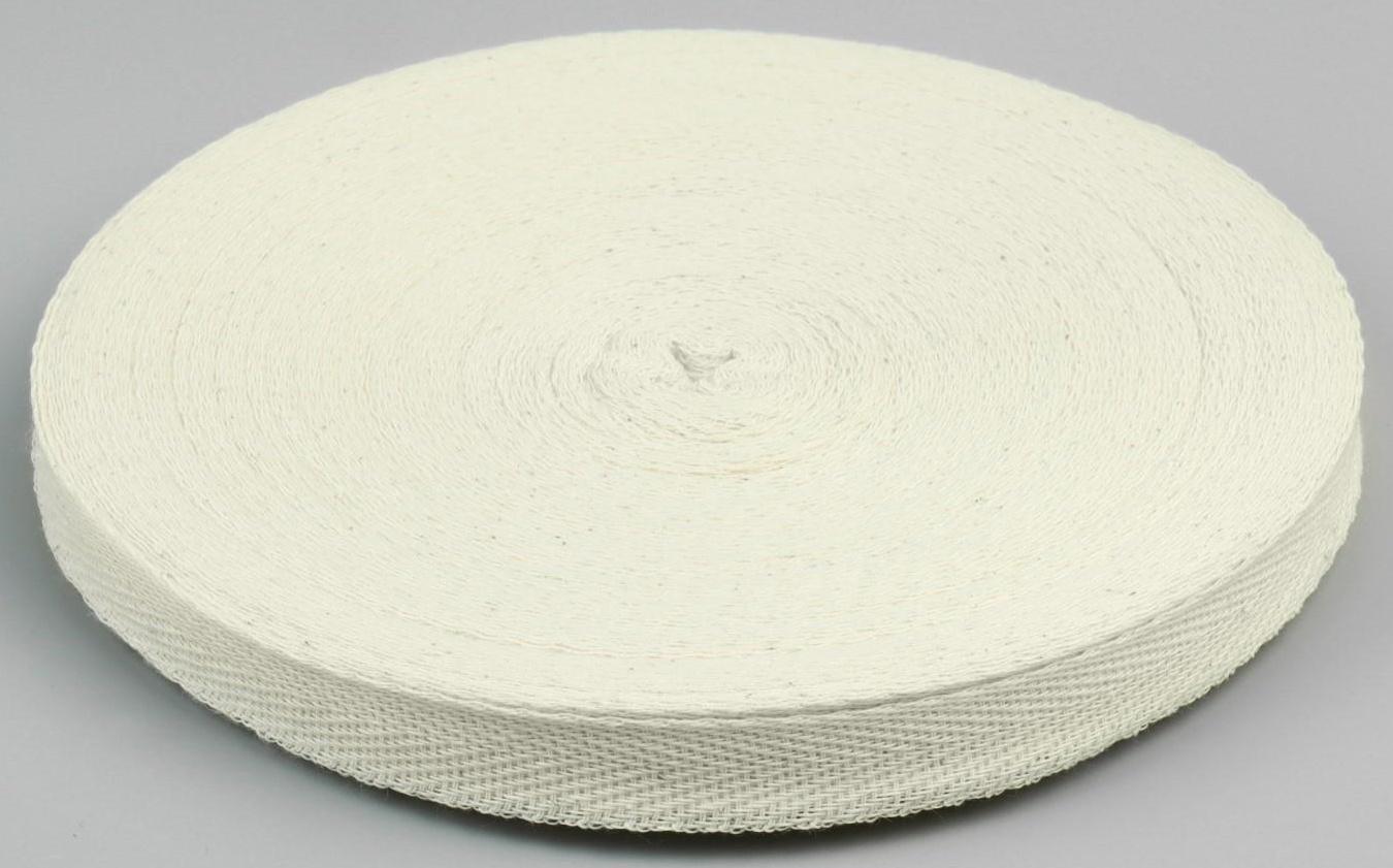 Лента киперная, 15 мм, 50 ± 1 м, плотность 3,33 гр/м, цвет бежевый