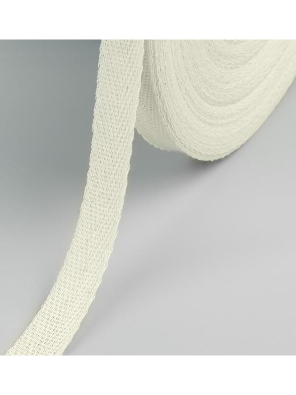 Лента киперная, 15 мм, 50 ± 1 м, плотность 3,33 гр/м, цвет бежевый