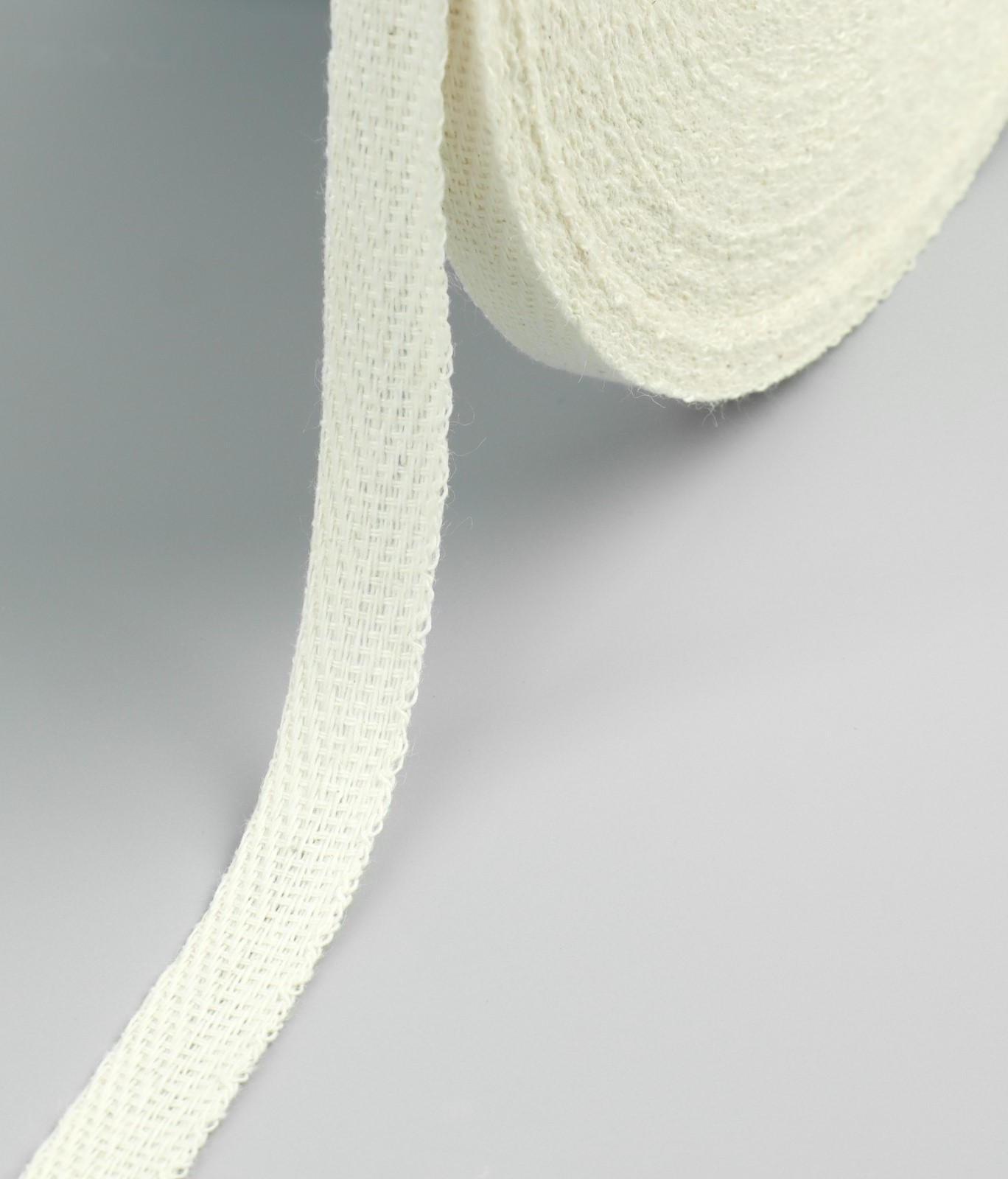 Лента киперная, 10 мм, 50 ± 1 м, плотность 3,33 гр/м, цвет бежевый