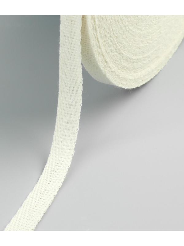 Лента киперная, 10 мм, 50 ± 1 м, плотность 3,33 гр/м, цвет бежевый