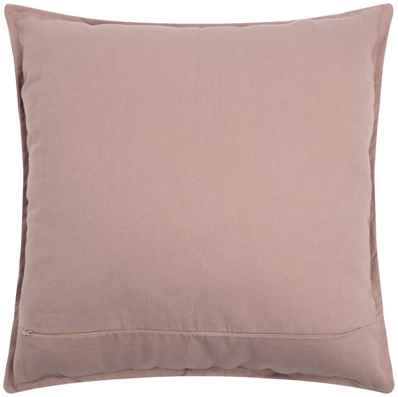Подушка Этель, 45х45+1 см, сиреневый, 100% хлопок