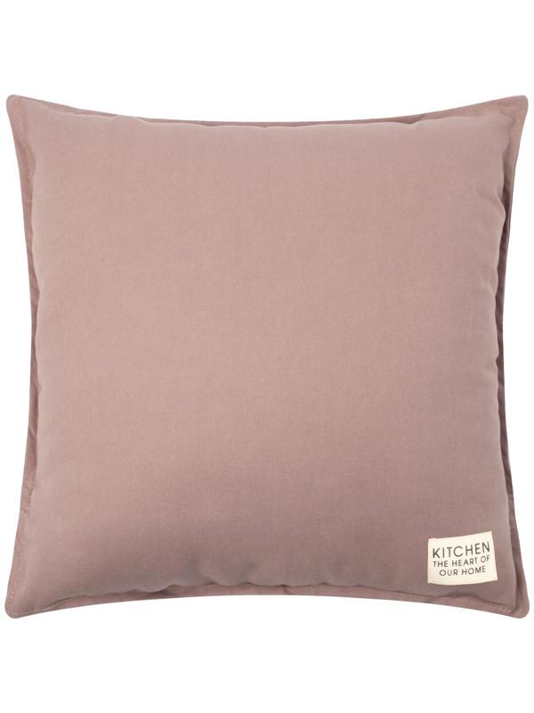 Подушка Этель, 45х45+1 см, сиреневый, 100% хлопок