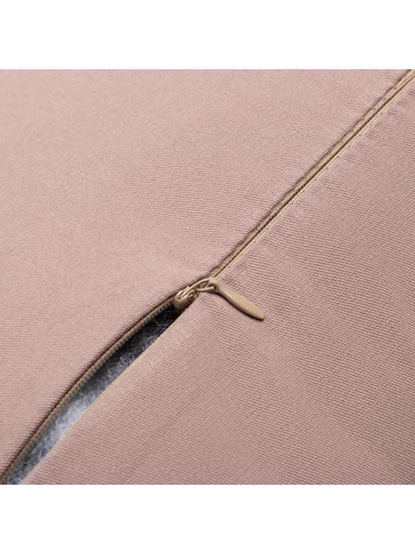 Подушка Этель, 45х45+1 см, сиреневый, 100% хлопок