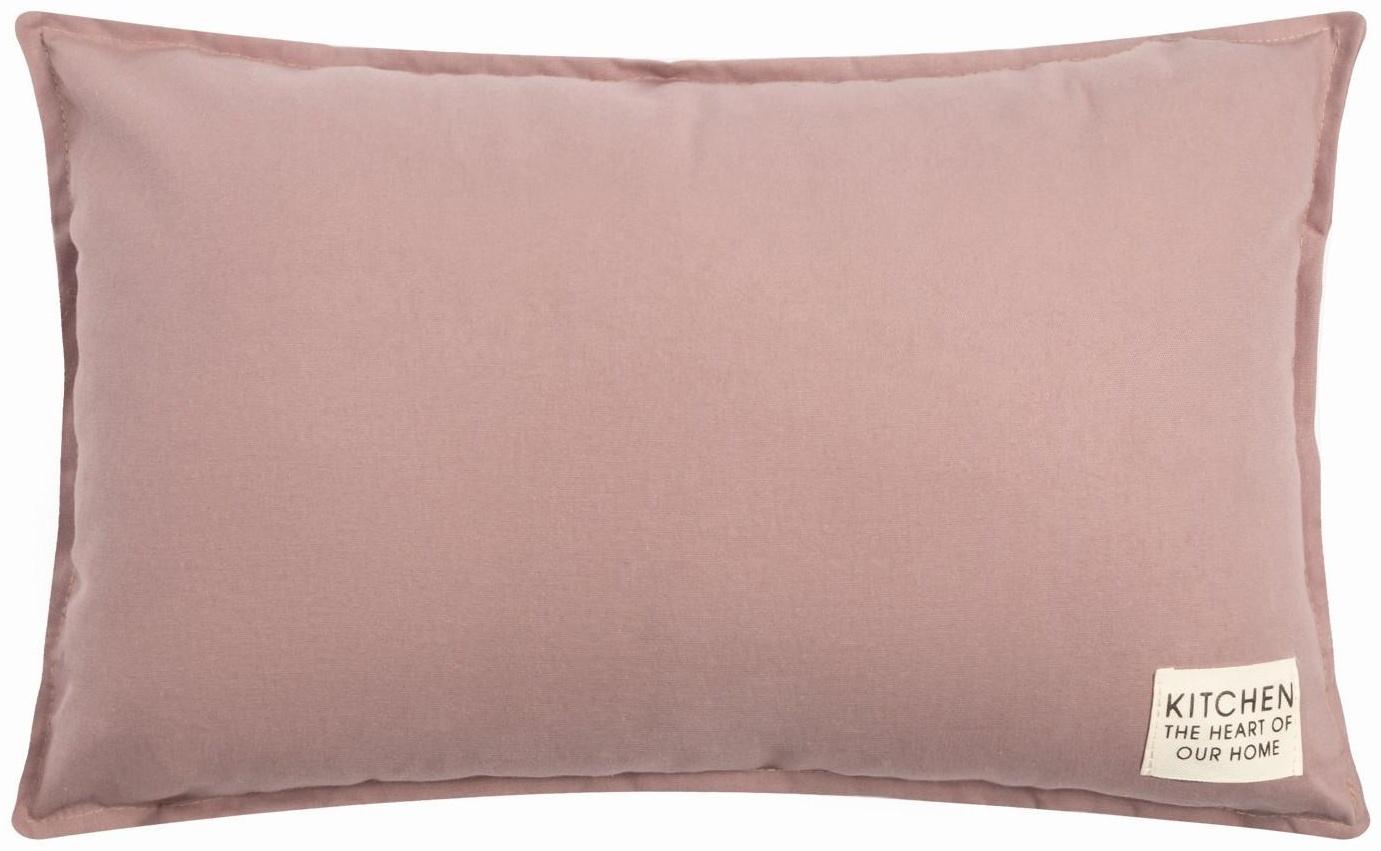 Подушка Этель, 30х50+1 см, сиреневый, 100% хлопок