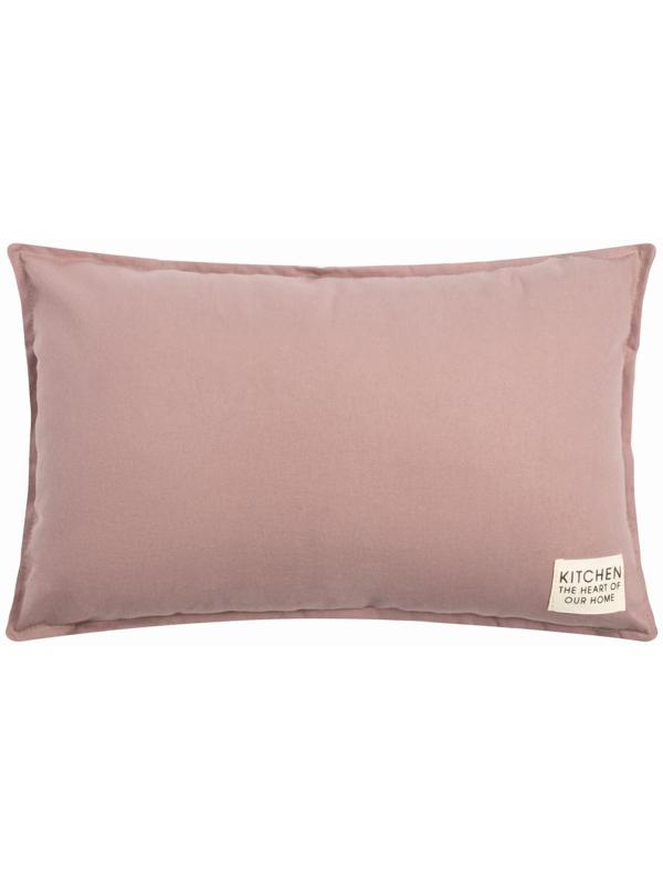 Подушка Этель, 30х50+1 см, сиреневый, 100% хлопок