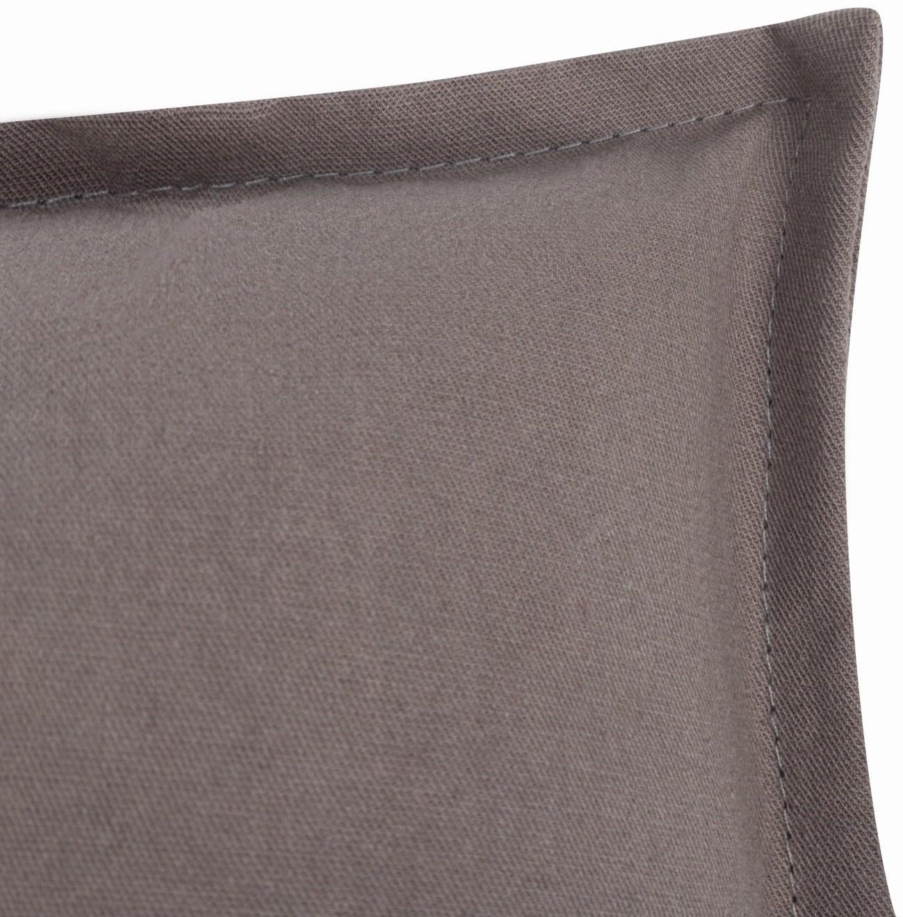 Подушка Этель, 45х45+1 см, серый, 100% хлопок