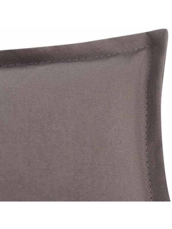 Подушка Этель, 45х45+1 см, серый, 100% хлопок