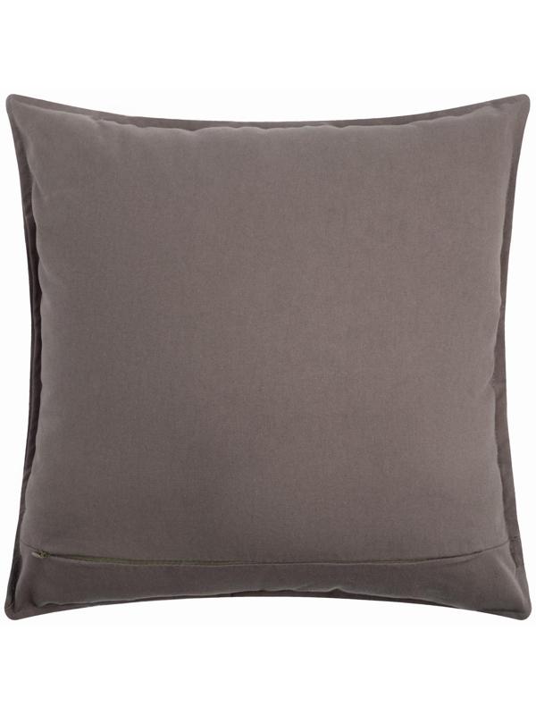 Подушка Этель, 45х45+1 см, серый, 100% хлопок