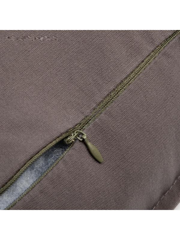 Подушка Этель, 45х45+1 см, серый, 100% хлопок