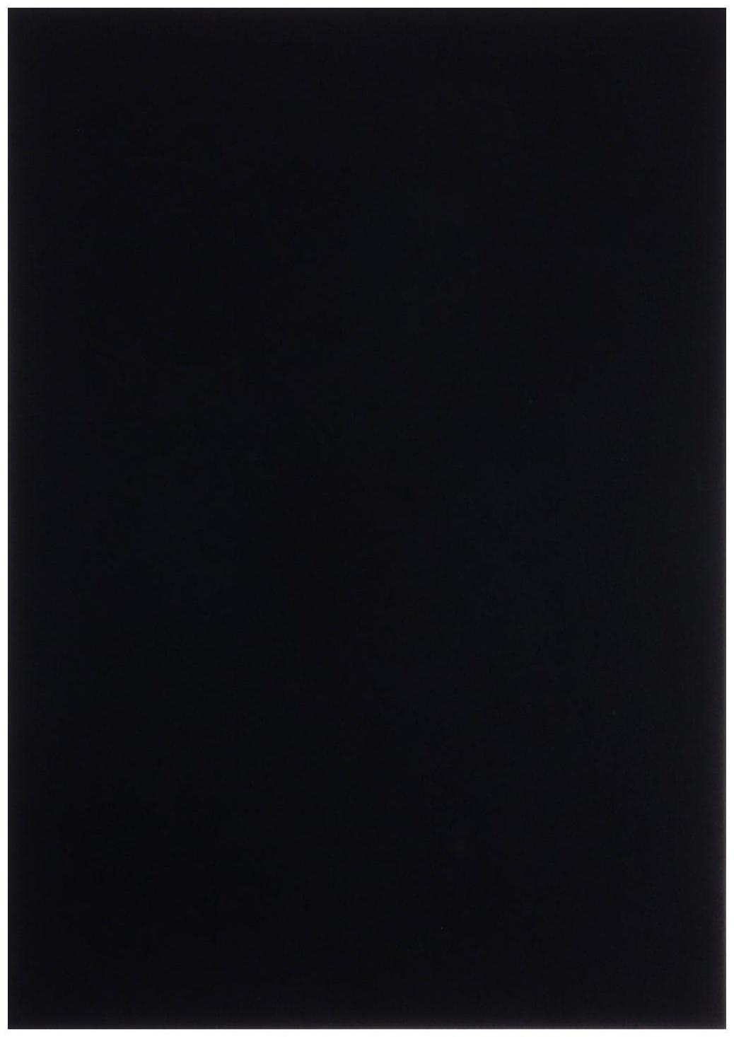 Бумага цветная А4, 50 листов, deVENTE, 80 г/м2, чёрная