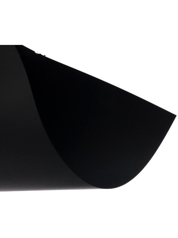 Бумага цветная А4, 50 листов, deVENTE, 80 г/м2, чёрная