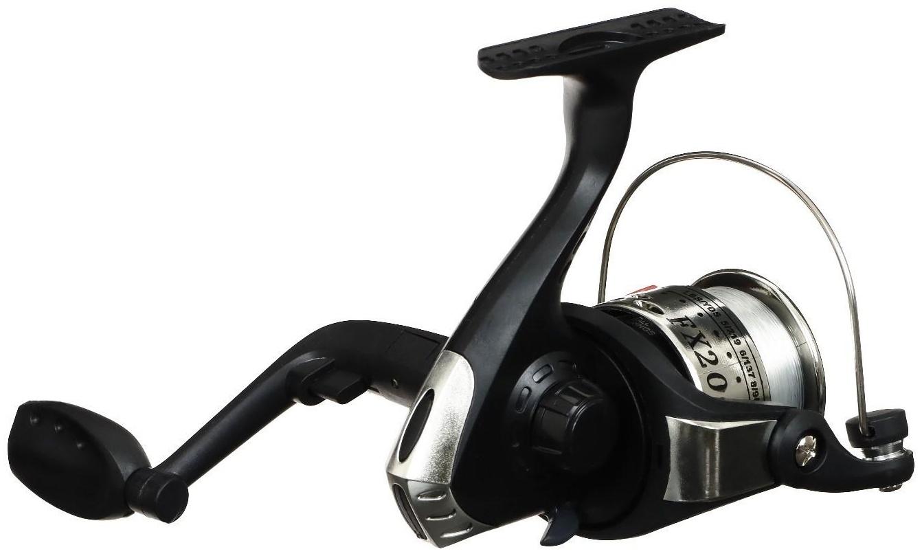 Катушка оснащённая FX200, 1 подшипник, 5.1:1, пластиковая шпуля, серебряная