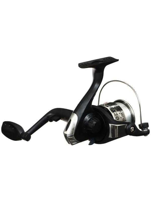 Катушка оснащённая FX200, 1 подшипник, 5.1:1, пластиковая шпуля, серебряная