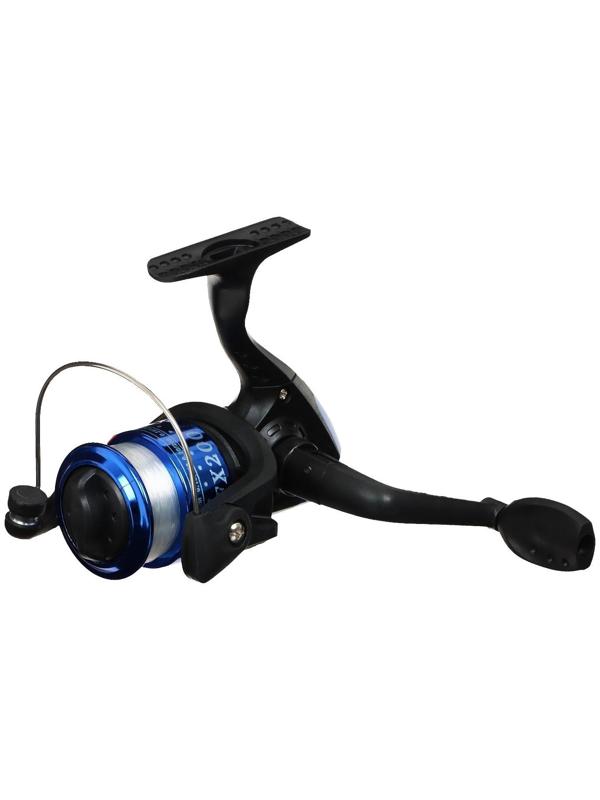 Катушка оснащённая FX200, 1 подшипник, 5.1:1, пластиковая шпуля, синяя