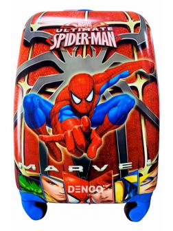 Детский чемодан Человек-паук (Spider-man) / Красный