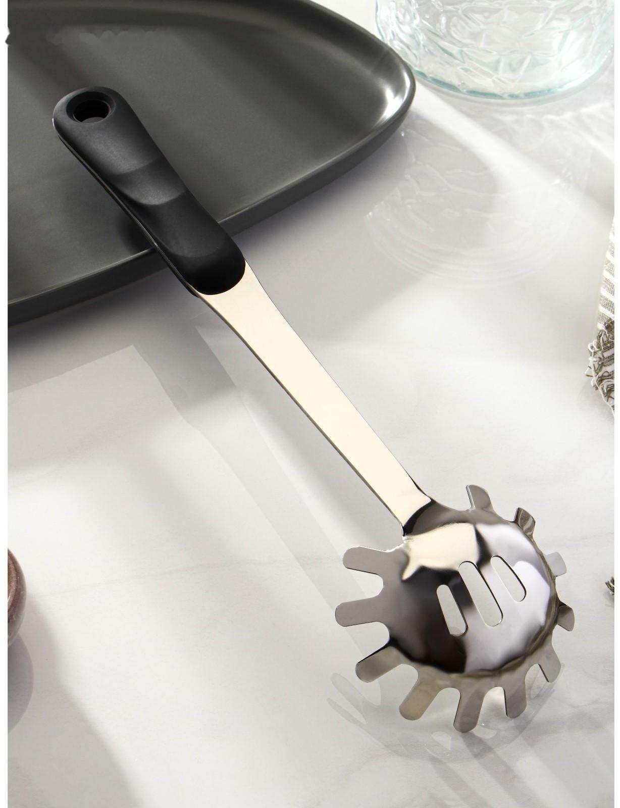 Ложка для спагетти из нержавеющей стали Доляна Home, 32×8,5 см, толщина 3 мм