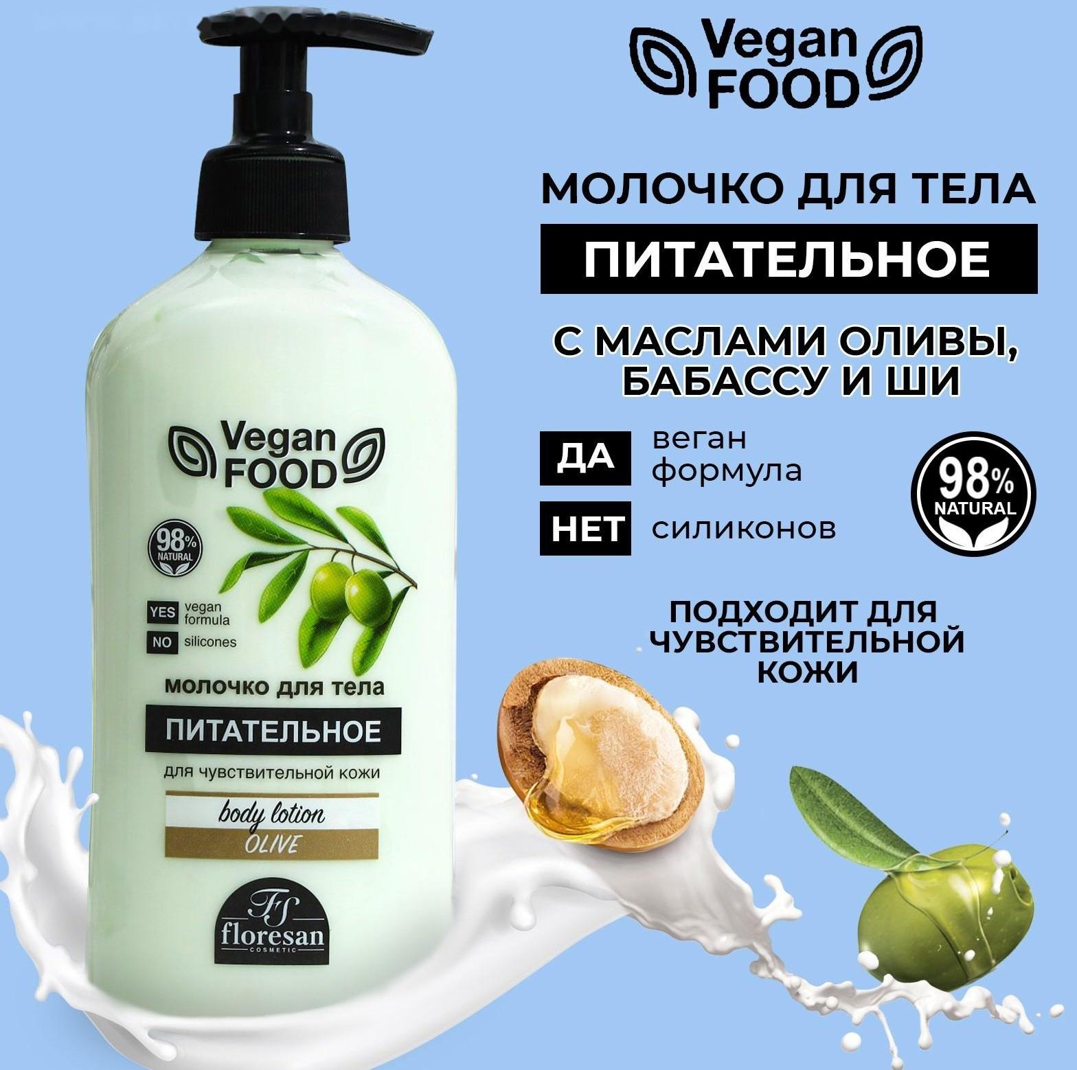Молочко для тела Floresan, питательное 