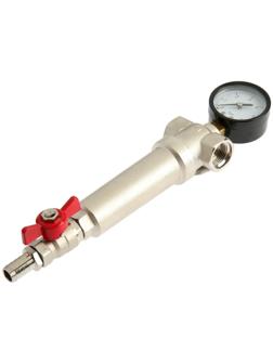 Фильтр механической очистки AQUALINK, 1/2″, каскадный, промывной