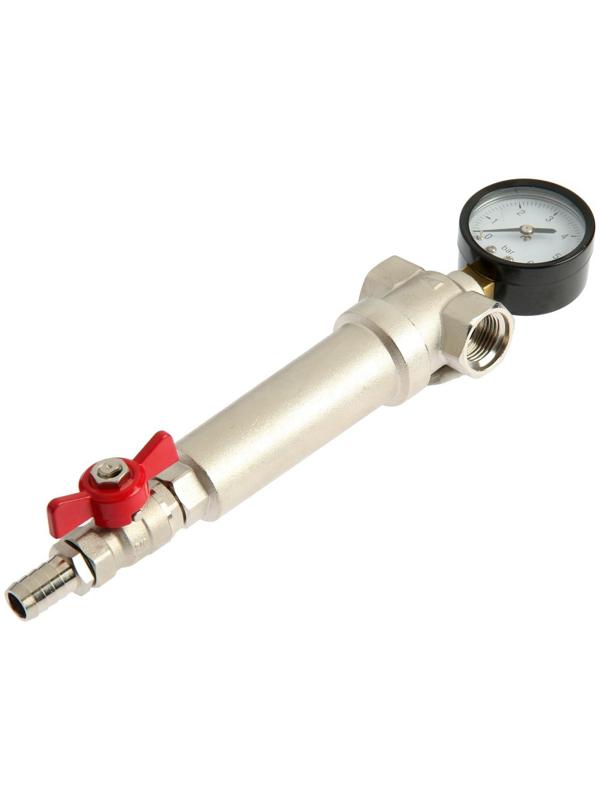 Фильтр механической очистки AQUALINK, 1/2″, каскадный, промывной