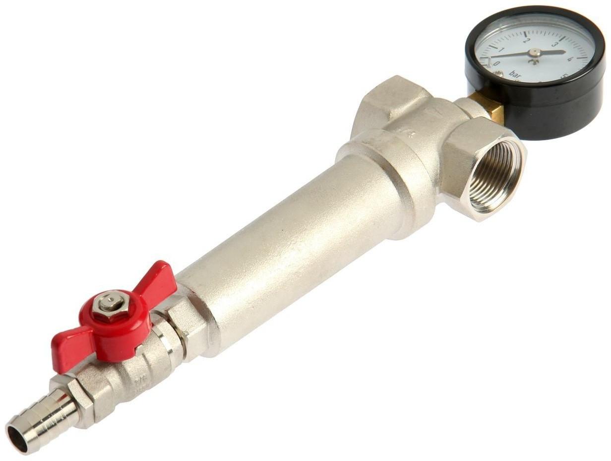 Фильтр механической очистки AQUALINK, 3/4″, каскадный, промывной