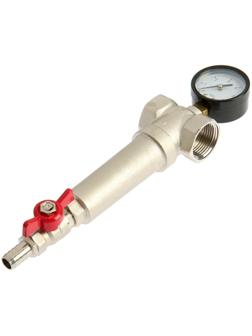 Фильтр механической очистки AQUALINK, 1″, каскадный, промывной