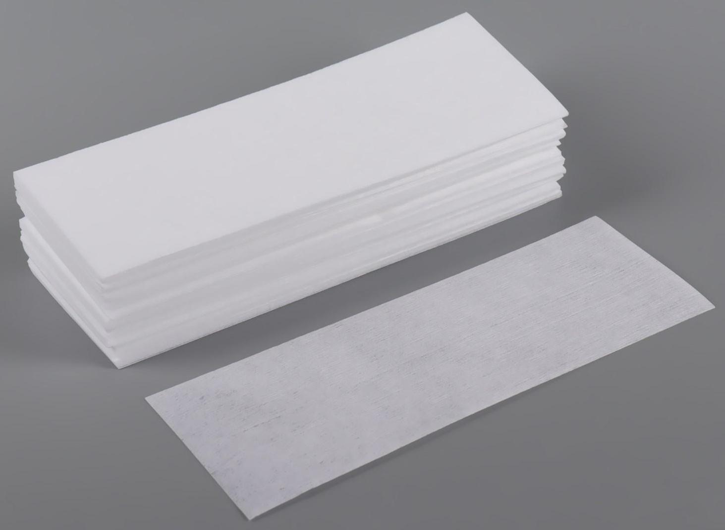 Полоски для депиляции, 20 × 7 см, 100 шт, цвет белый