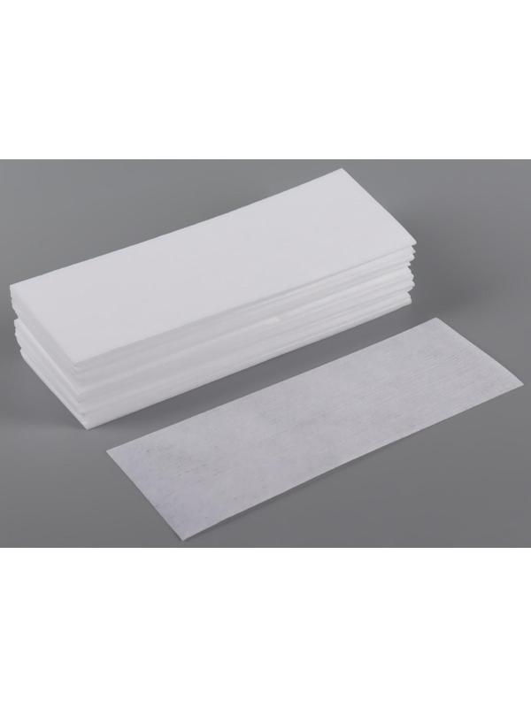Полоски для депиляции, 20 × 7 см, 100 шт, цвет белый