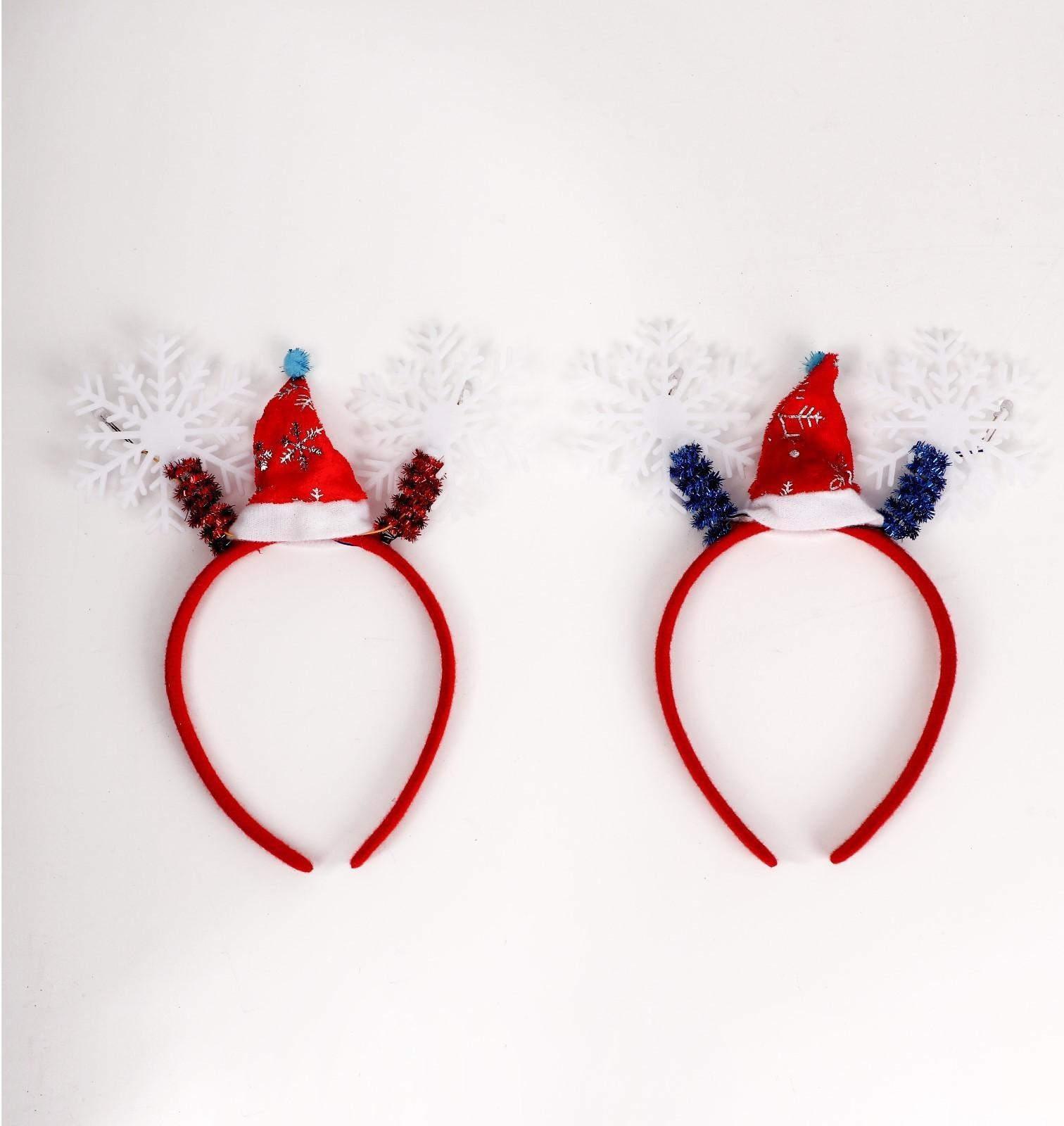 Карнавальный ободок «Снежинки», цвета МИКС