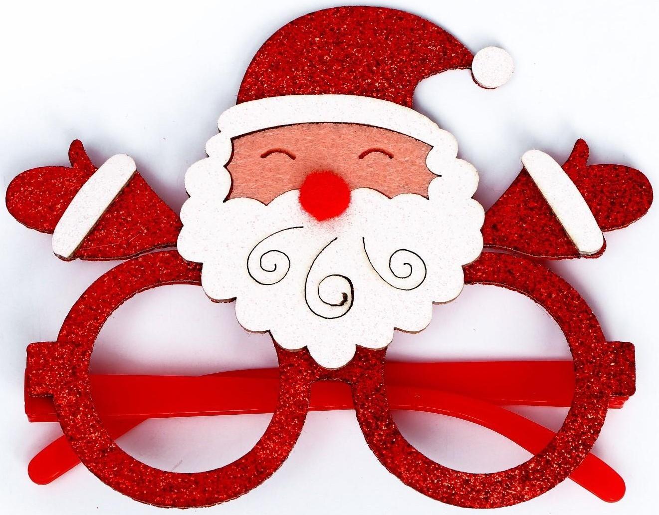 Карнавальные очки «Дед Мороз»