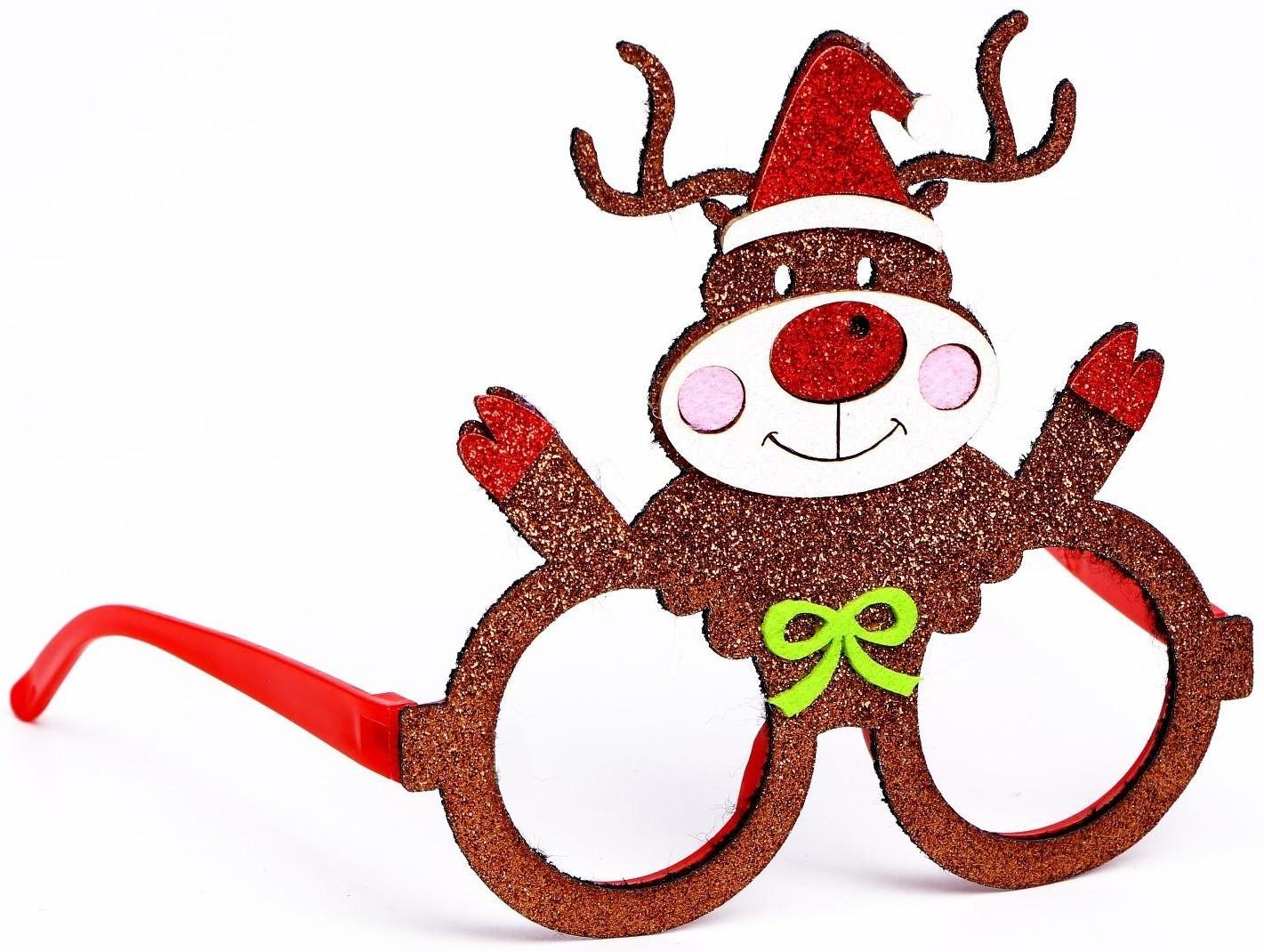 Карнавальные очки «Олень»